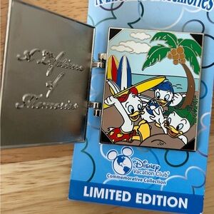 Disney Vacation Club Limited Edition Pin with Blue and Green